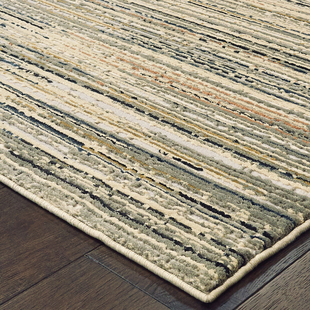 Oriental Weavers Bowen 1332J Multicolor Rectangle Indoor Runner - Stain Resistant Machine Woven Rug-