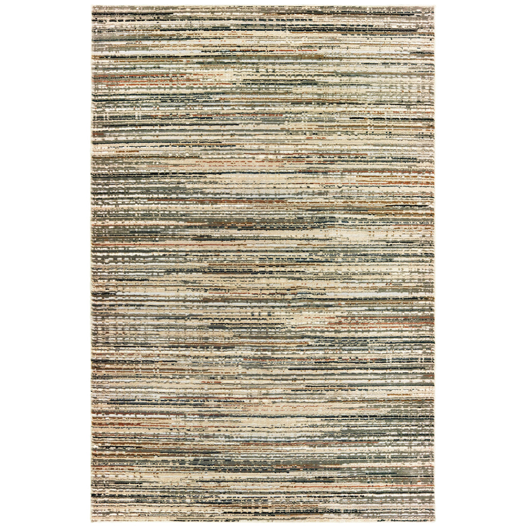 Oriental Weavers Bowen 1332J Multicolor Rectangle Indoor Area Rug - Stain Resistant Machine Woven Rug