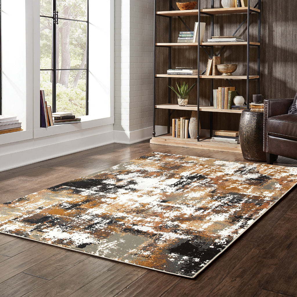 Oriental Weavers Bowen 4928X Multicolor Rectangle Indoor Area Rug - Stain Resistant Machine Woven Rug-