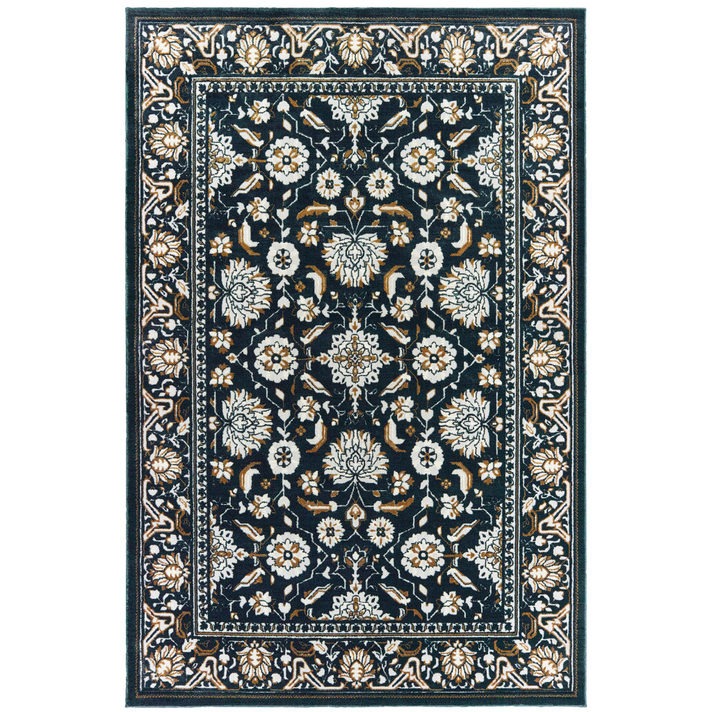 Oriental Weavers Bowen 534L2 Multicolor Rectangle Indoor Area Rug - Stain Resistant Machine Woven Rug