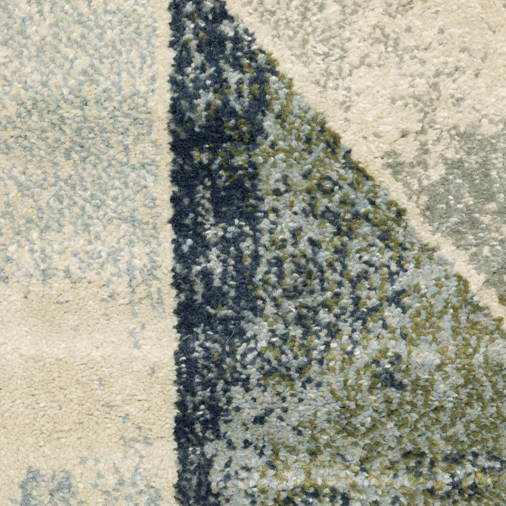 Oriental Weavers Branson BR10A Multicolor Rectangle Indoor Area Rug - Elegant Modern Rug with Geometric Design-