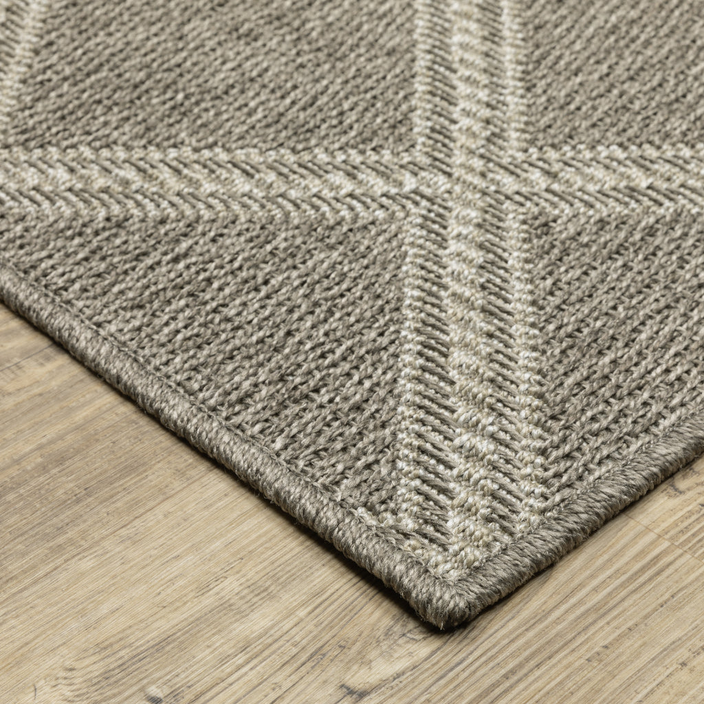 Oriental Weavers Caicos CA02N Gray Rectangle Indoor Area Rug - Easy Care &amp; Stain Resistant Casual Rug