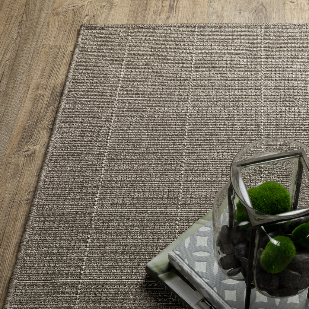 Oriental Weavers Caicos CA04B Gray Rectangle Indoor Area Rug - Easy Care &amp; Stain Resistant Casual Rug