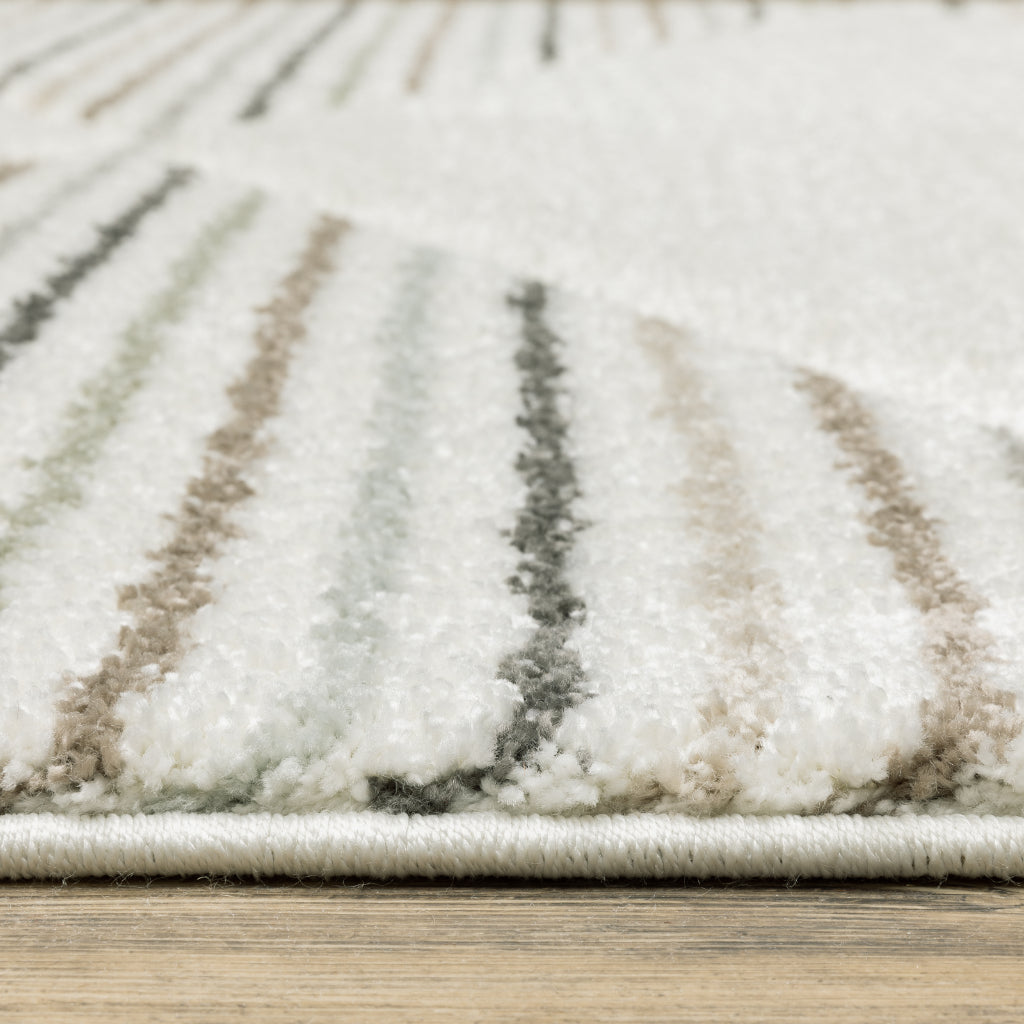 Oriental Weavers Cambria 4927C Multicolor Rectangle Indoor Runner - Contemporary Stain Resistant Machine Made Rug-