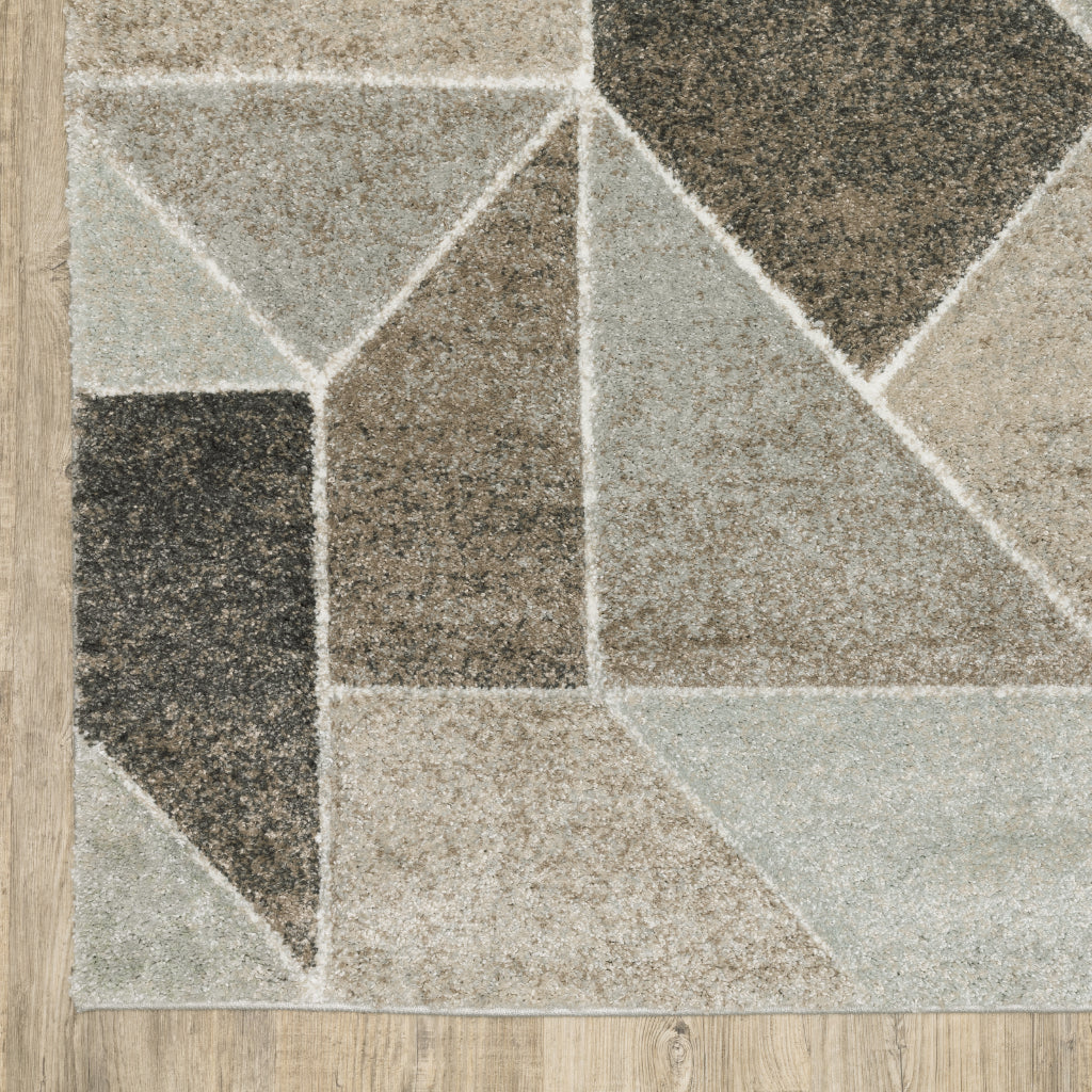 Oriental Weavers Cambria 004L2 Multicolor Rectangle Indoor Runner - Contemporary Stain Resistant Medium Pile Rug-