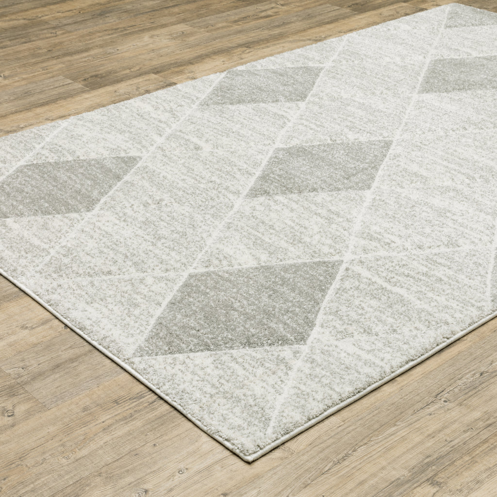 Oriental Weavers Cambria 005W2 Gray Rectangle Indoor Area Rug - Contemporary Stain Resistant Machine Made Rug-