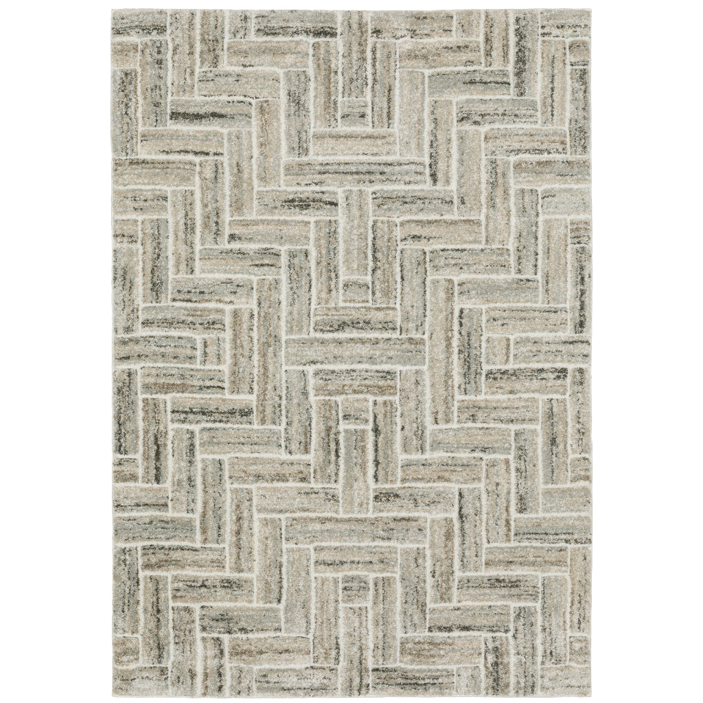 Oriental Weavers Cambria 093L2 Multicolor Rectangle Indoor Area Rug - Contemporary Stain Resistant Machine Made Rug-
