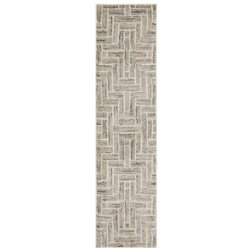 Oriental Weavers Cambria 093L2 Multicolor Rectangle Indoor Runner - Contemporary Stain Resistant Machine Made Rug-