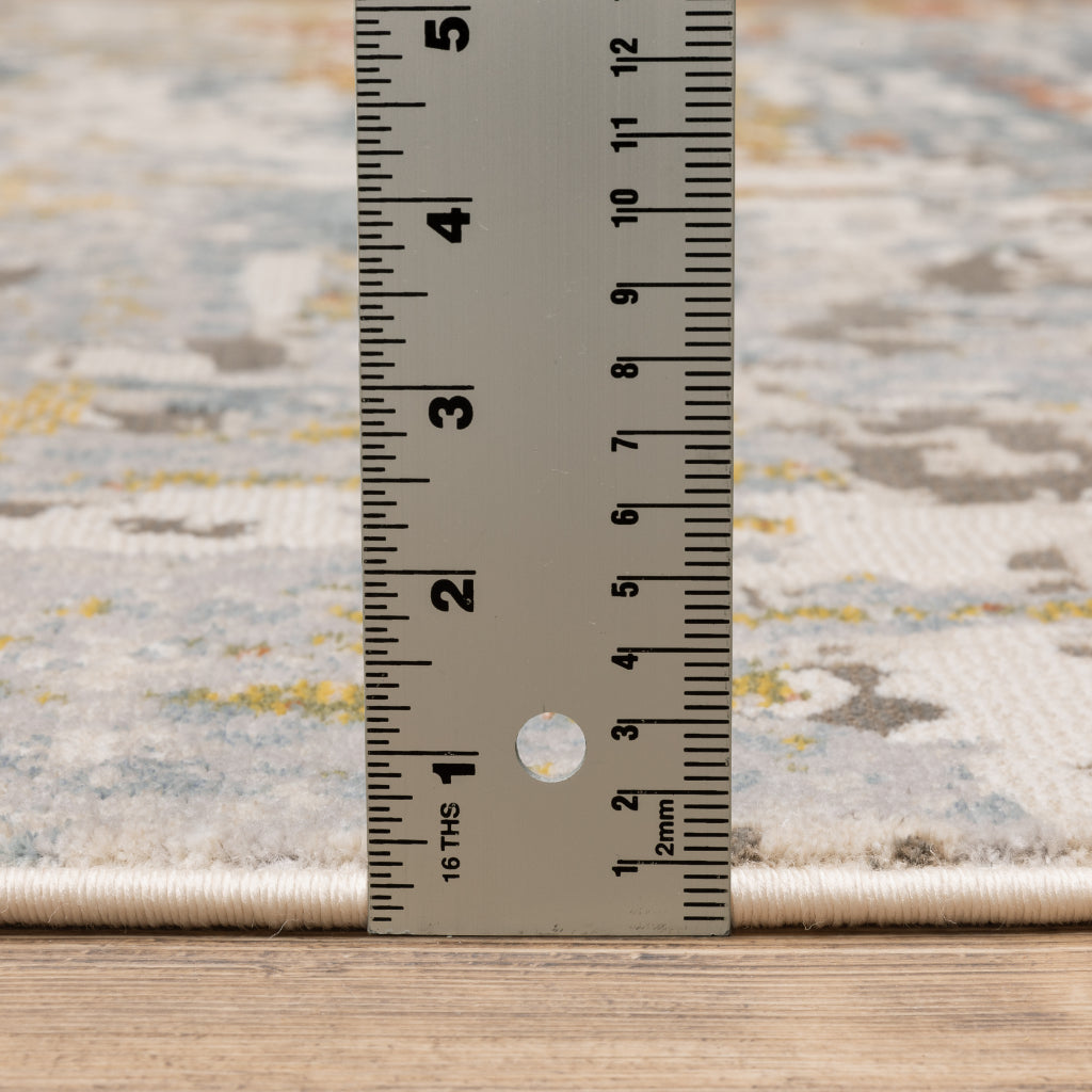 Oriental Weavers Caravan 1340W Multicolor Rectangle Indoor Runner - Luxuriously Soft & Stain Resistant Abstract Rug-