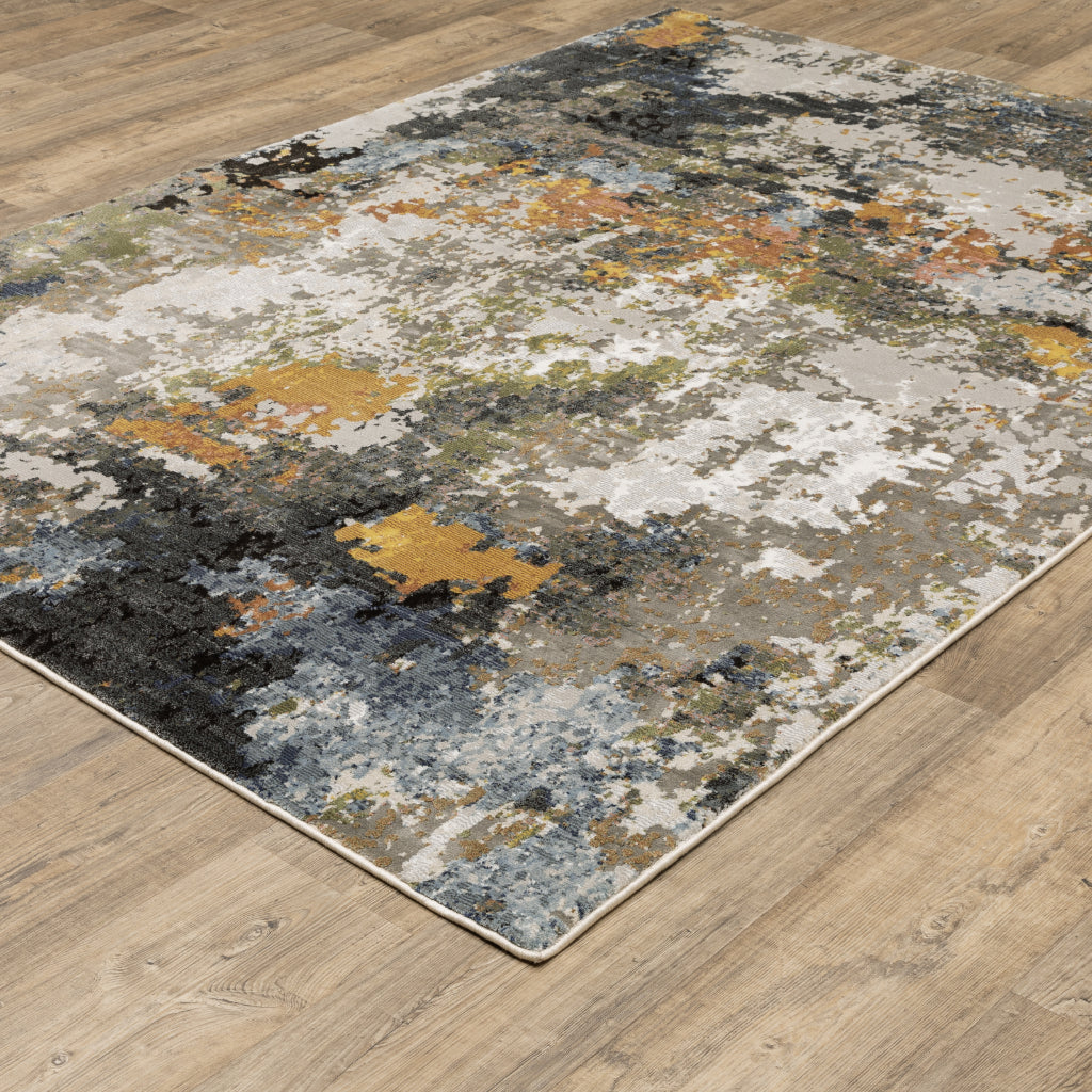 Oriental Weavers Caravan 502X8 Multicolor Rectangle Indoor Area Rug - Luxuriously Soft & Stain Resistant Abstract Rug-