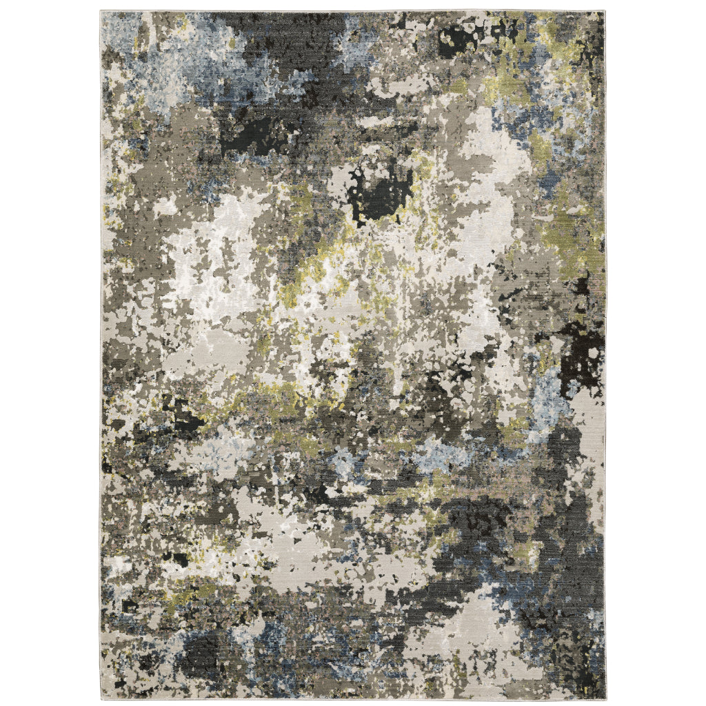 Oriental Weavers Caravan 502Z8 Multicolor Rectangle Indoor Area Rug - Luxuriously Soft & Stain Resistant Abstract Rug-