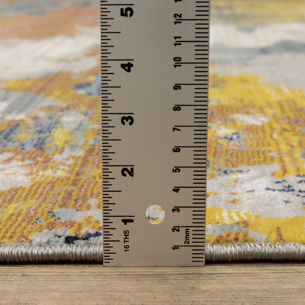 Oriental Weavers Caravan 530V8 Multicolor Rectangle Indoor Area Rug - Luxuriously Soft & Stain Resistant Abstract Rug-