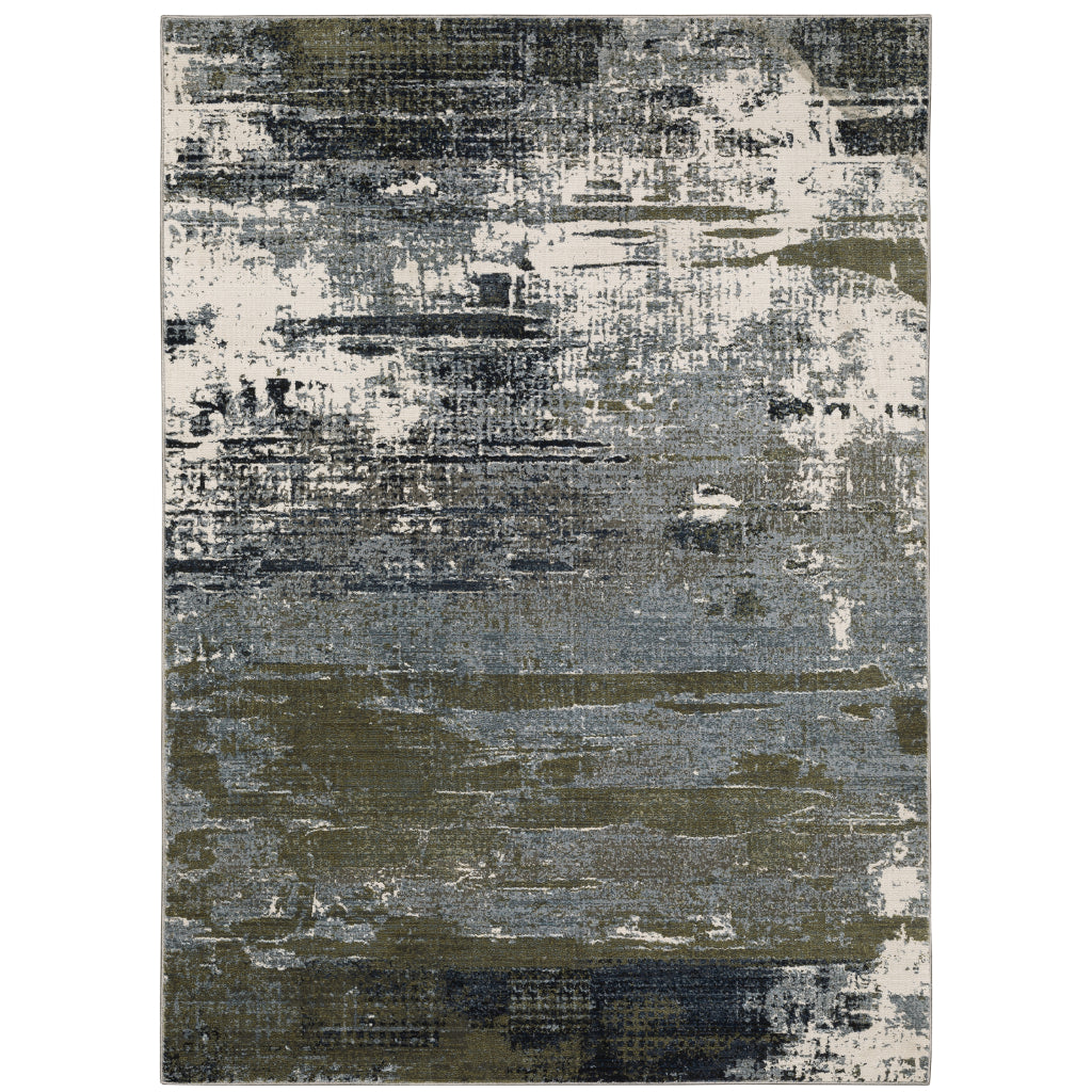 Oriental Weavers Caravan 8020L Multicolor Rectangle Indoor Area Rug - Luxuriously Soft & Stain Resistant Abstract Rug-