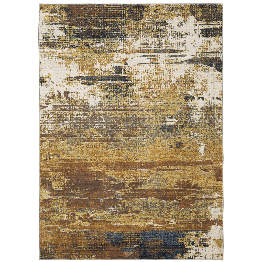 Oriental Weavers Caravan 8020X Multicolor Rectangle Indoor Area Rug - Luxuriously Soft & Stain Resistant Abstract Rug-