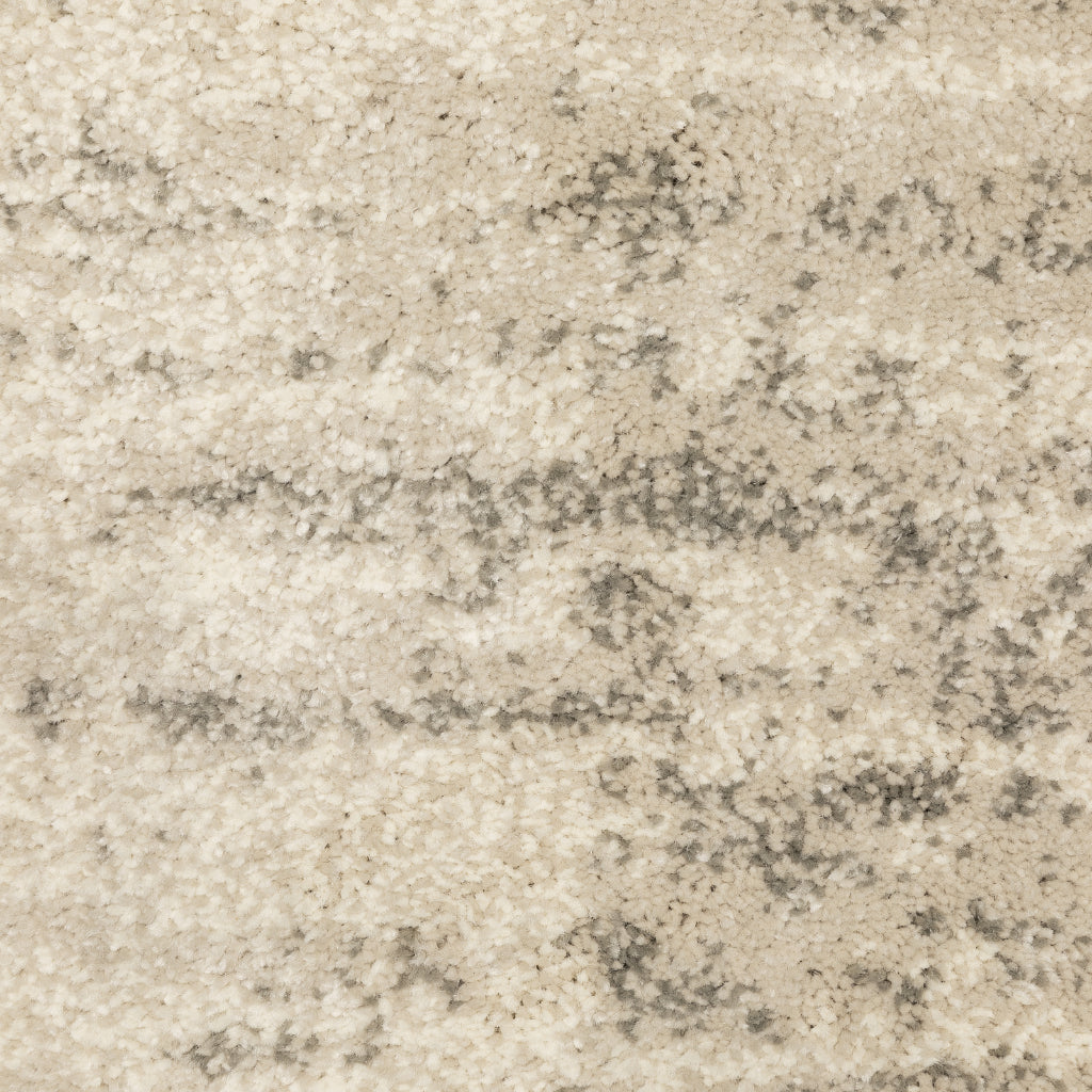 Oriental Weavers Carson 0735A Gray Rectangle Indoor Area Rug - Stain Resistant Abstract Rug-