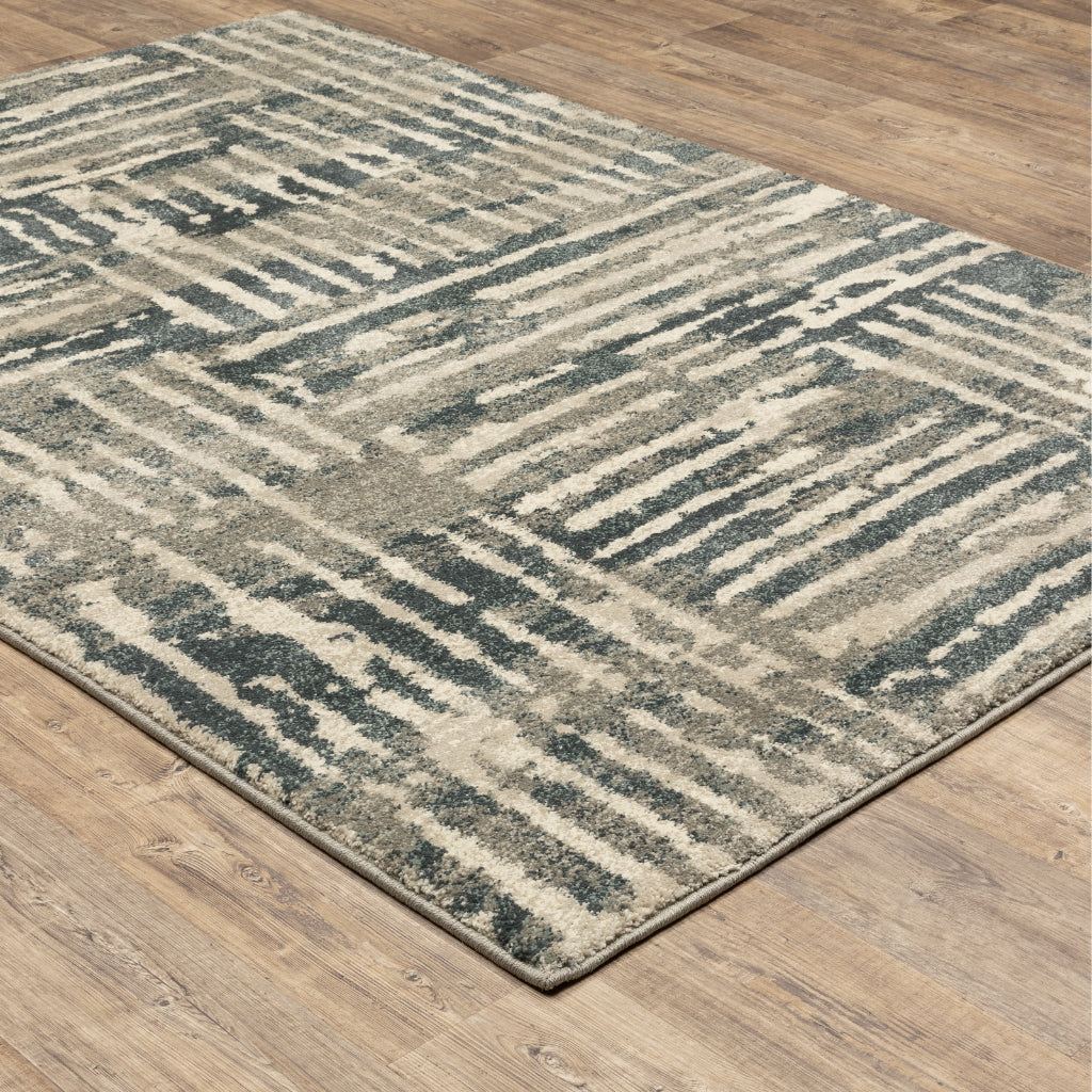 Oriental Weavers Carson 0745C Multicolor Rectangle Indoor Area Rug - Stain Resistant Abstract Rug