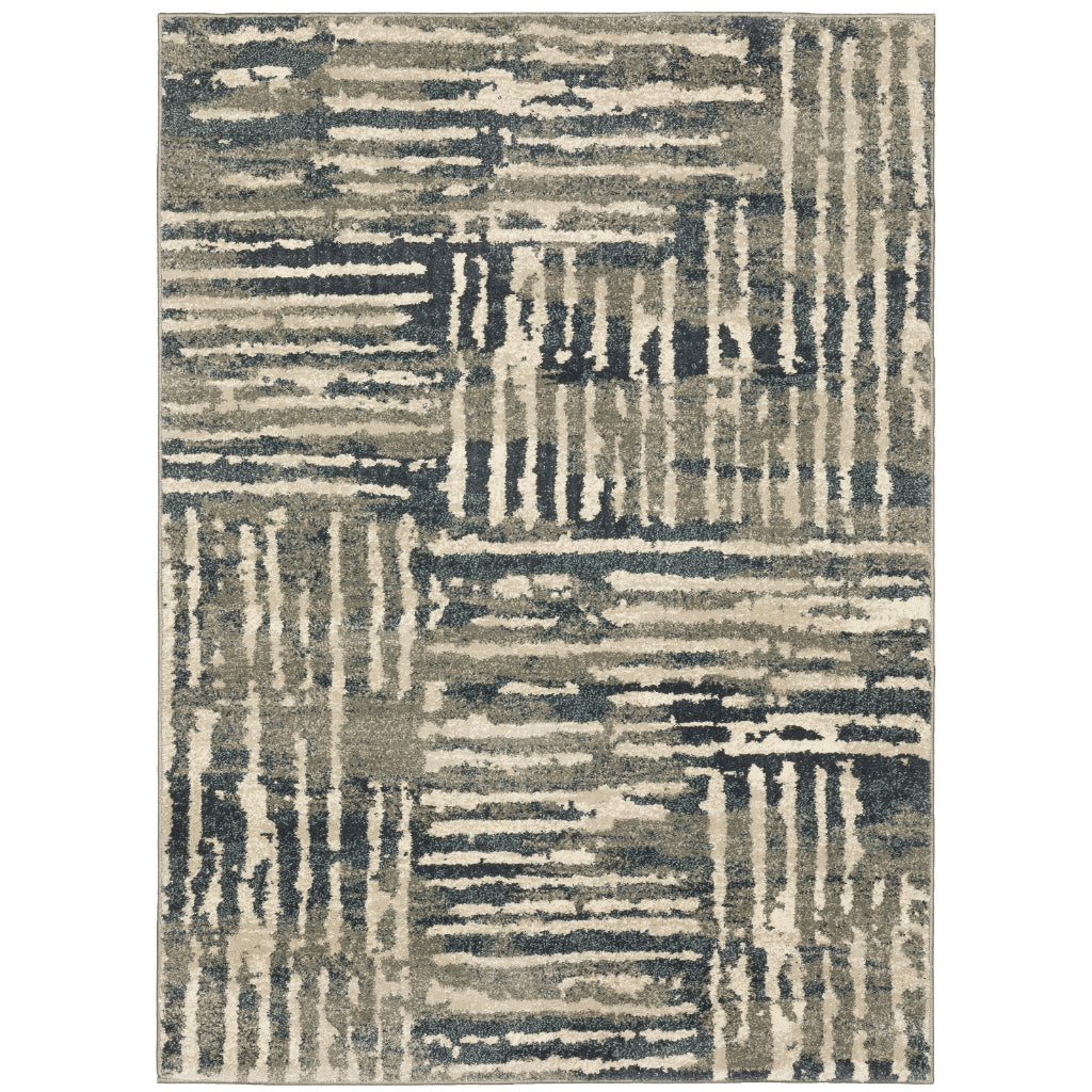 Oriental Weavers Carson 0745C Multicolor Rectangle Indoor Area Rug - Stain Resistant Abstract Rug