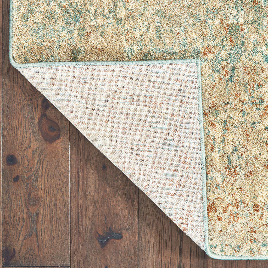 Oriental Weavers Carson 9654B Multicolor Rectangle Indoor Area Rug - Stain Resistant Abstract Rug-