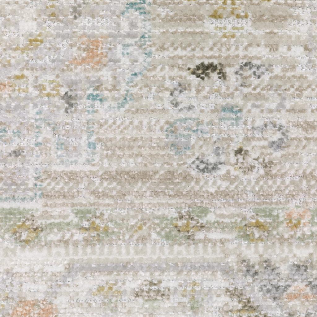 Oriental Weavers Cavett CAV04 Beige Rectangle Indoor Runner Oriental Pattern-