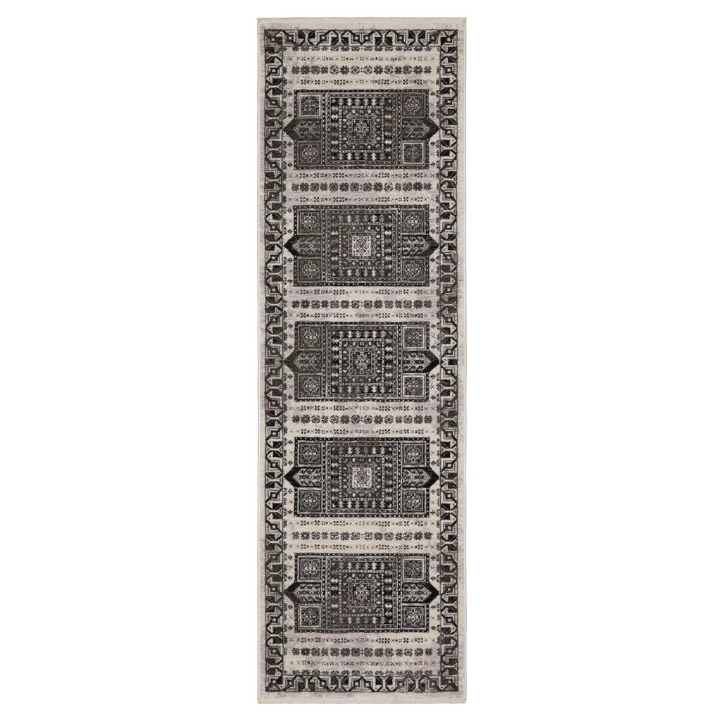 Oriental Weavers Chamberlain CH01G Ivory Rectangle Indoor Runner Oriental Pattern-