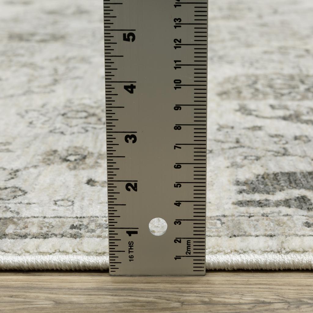 Oriental Weavers Chamberlain CH06B Ivory Rectangle Indoor Area Rug Oriental Pattern-