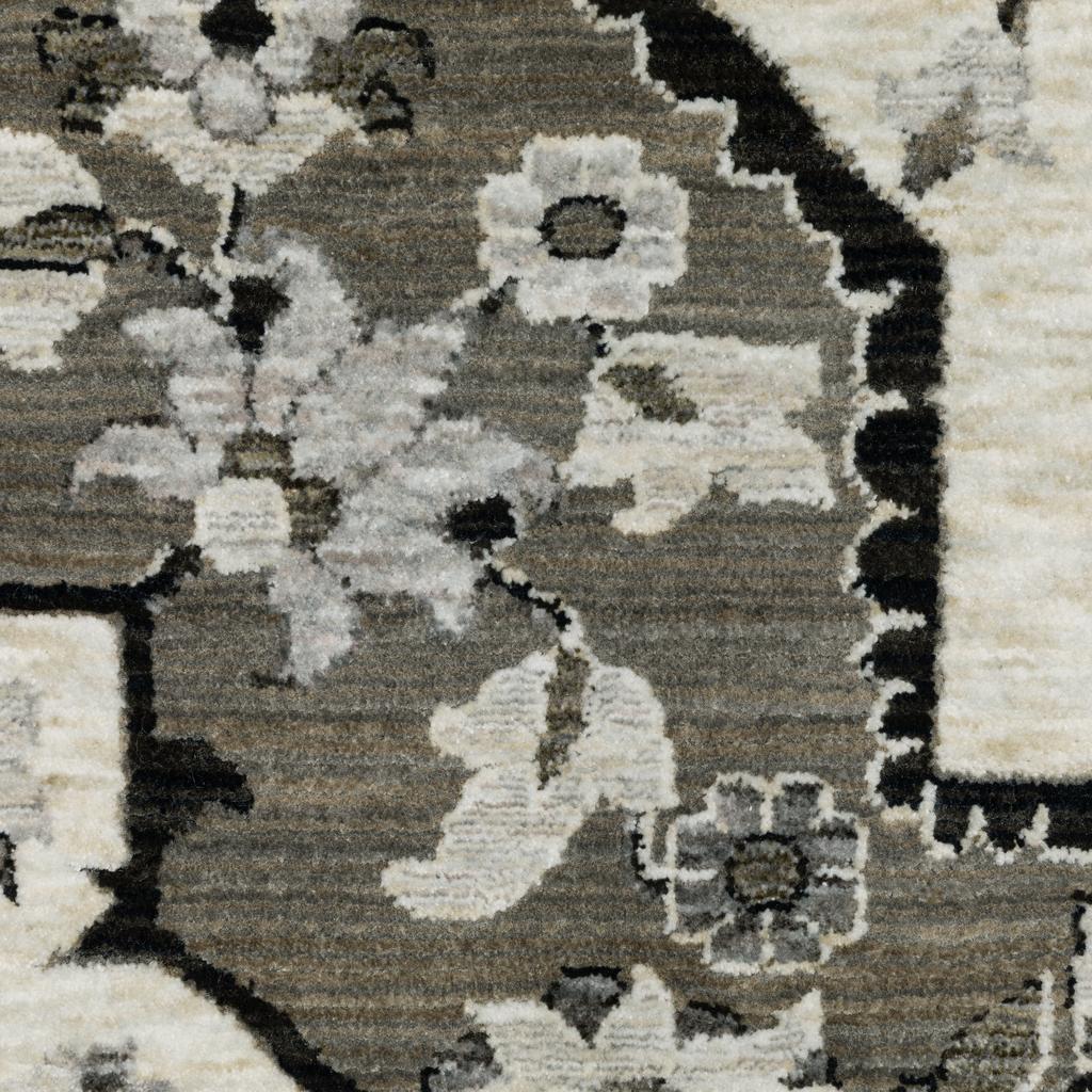 Oriental Weavers Chamberlain CH09A Ivory Rectangle Indoor Runner Medallion Pattern-