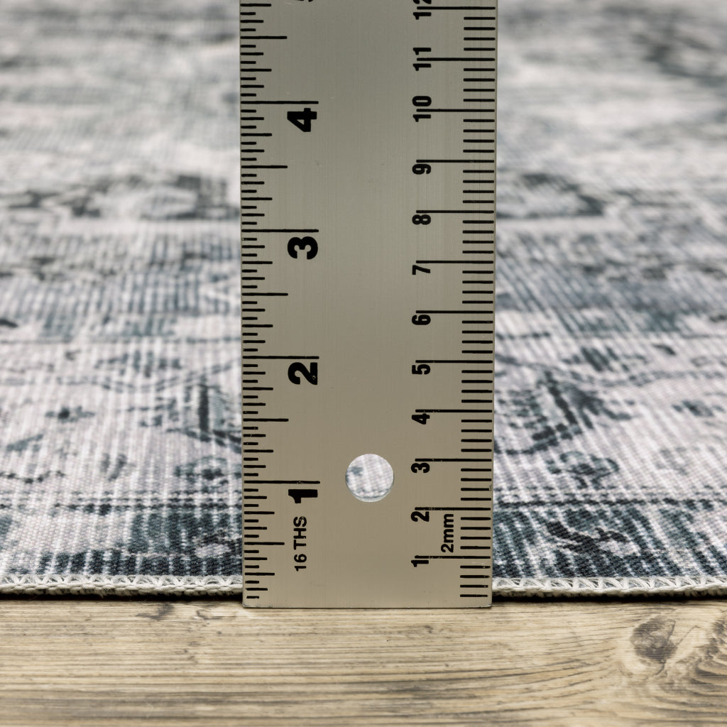 Oriental Weavers Charleston CHA03 Multicolor Rectangle Indoor Runner - Stain Resistant Vintage Style Rug with Medallion Design-