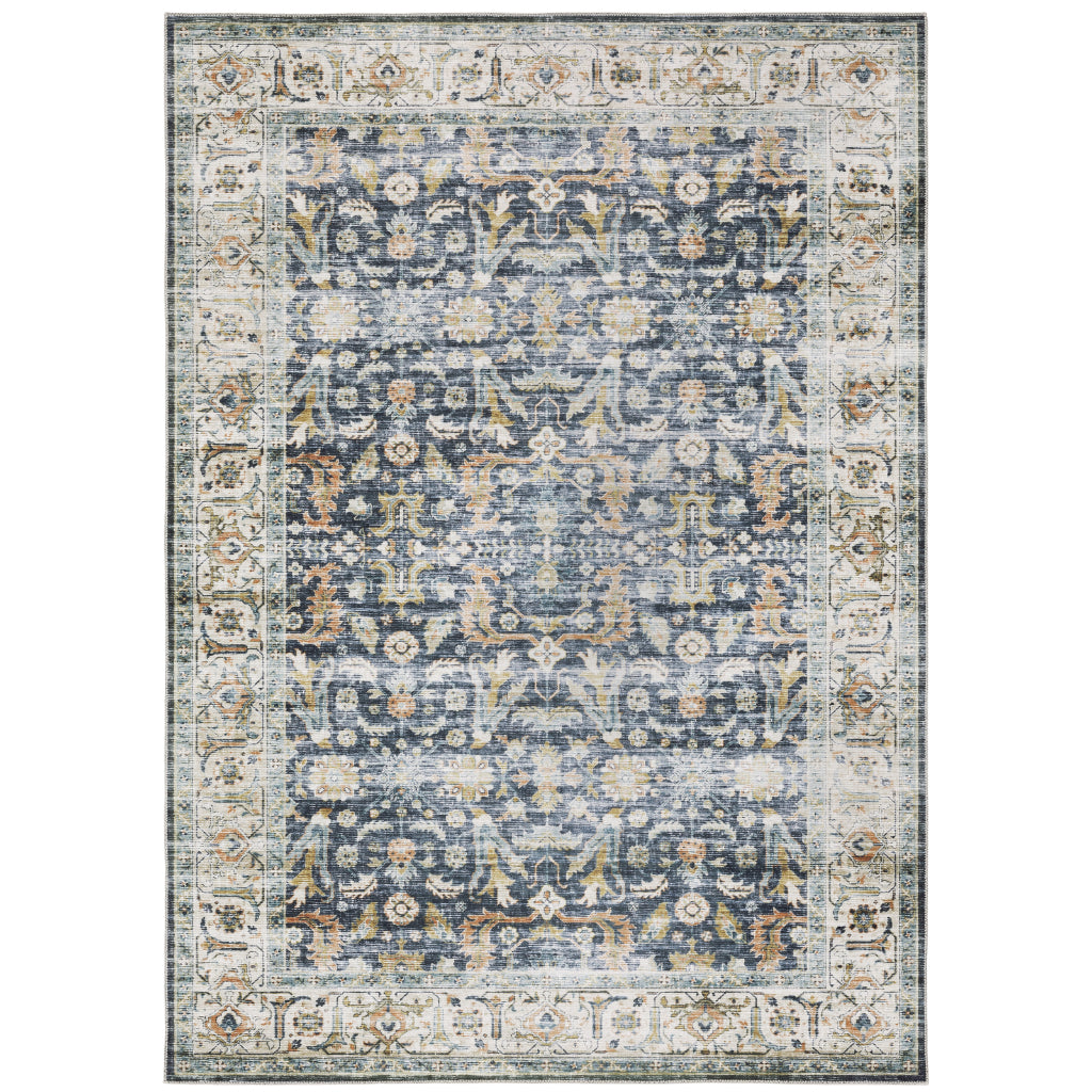 Oriental Weavers Charleston CHA05 Multicolor Rectangle Indoor Area Rug - Stain Resistant Vintage Style Rug with Persian Design-