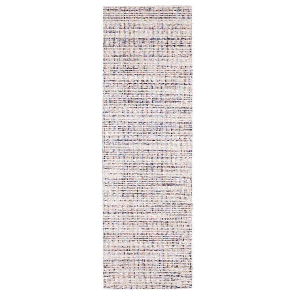 Oriental Weavers Circa CIR01 Ivory Rectangle Indoor Runner Geometric Pattern-