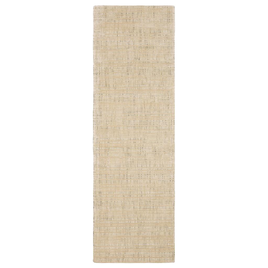Oriental Weavers Circa CIR03 Beige Rectangle Indoor Runner Geometric Pattern-