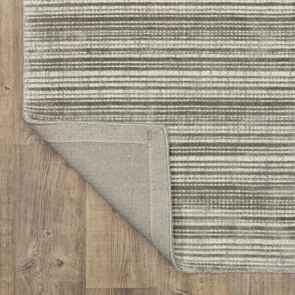 Oriental Weavers Circa CIR04 Grey Rectangle Indoor Runner Geometric Pattern-