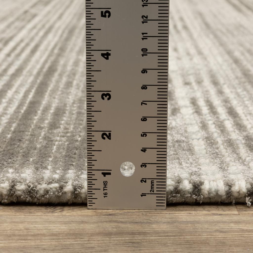 Oriental Weavers Circa CIR04 Grey Rectangle Indoor Runner Geometric Pattern-