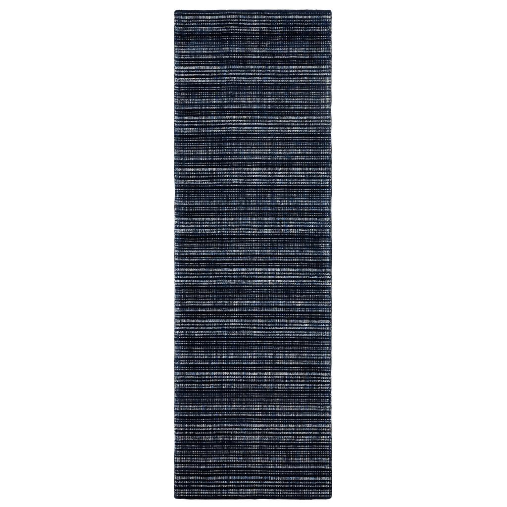 Oriental Weavers Circa CIR06 Navy Rectangle Indoor Runner Geometric Pattern-