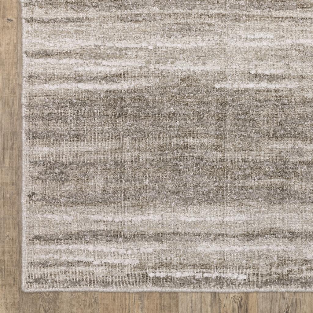 Oriental Weavers Clarke CLA01 Beige Rectangle Indoor Area Rug Stripe Pattern-