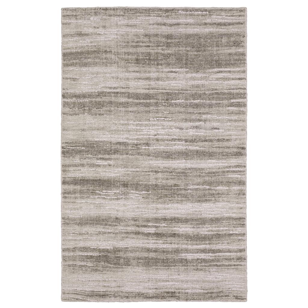 Oriental Weavers Clarke CLA01 Beige Rectangle Indoor Area Rug Stripe Pattern-