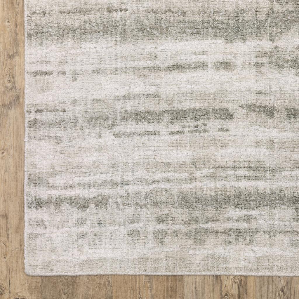 Oriental Weavers Clarke CLA02 Beige Rectangle Indoor Runner Stripe Pattern-