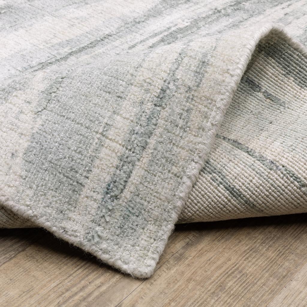 Oriental Weavers Clarke CLA02 Beige Rectangle Indoor Runner Stripe Pattern-