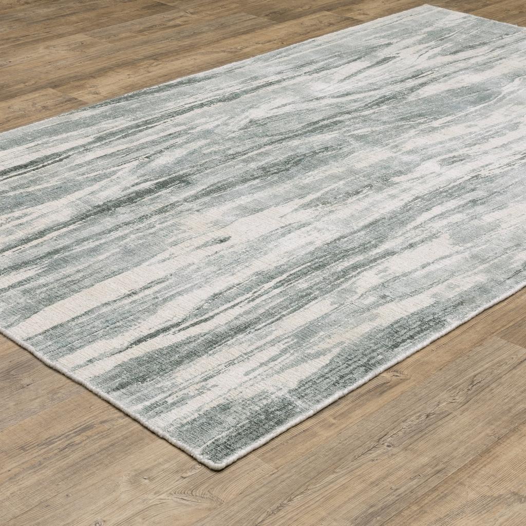 Oriental Weavers Clarke CLA03 Green Rectangle Indoor Area Rug Abstract Pattern-