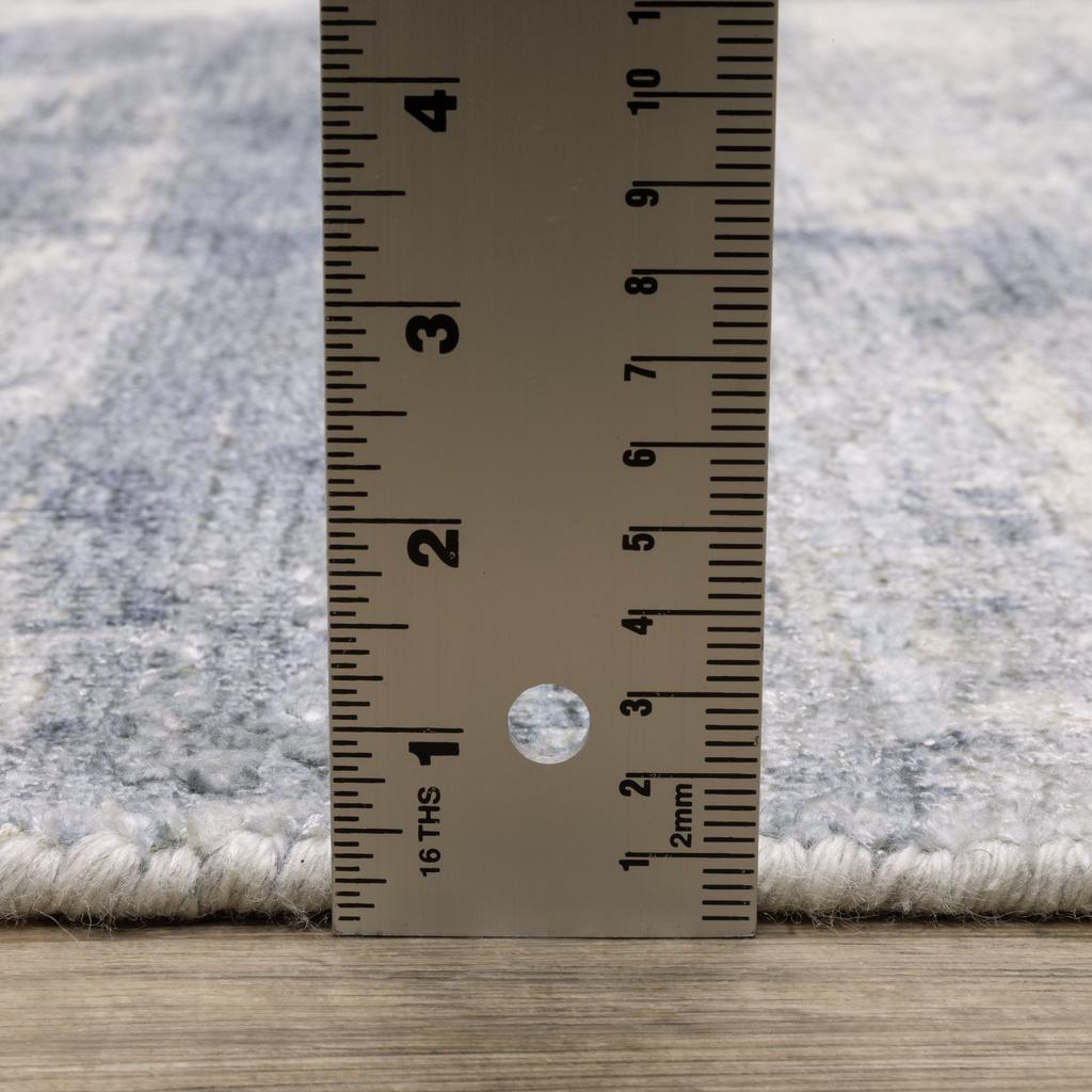 Oriental Weavers Clarke CLA07 Blue Rectangle Indoor Area Rug Abstract Pattern-