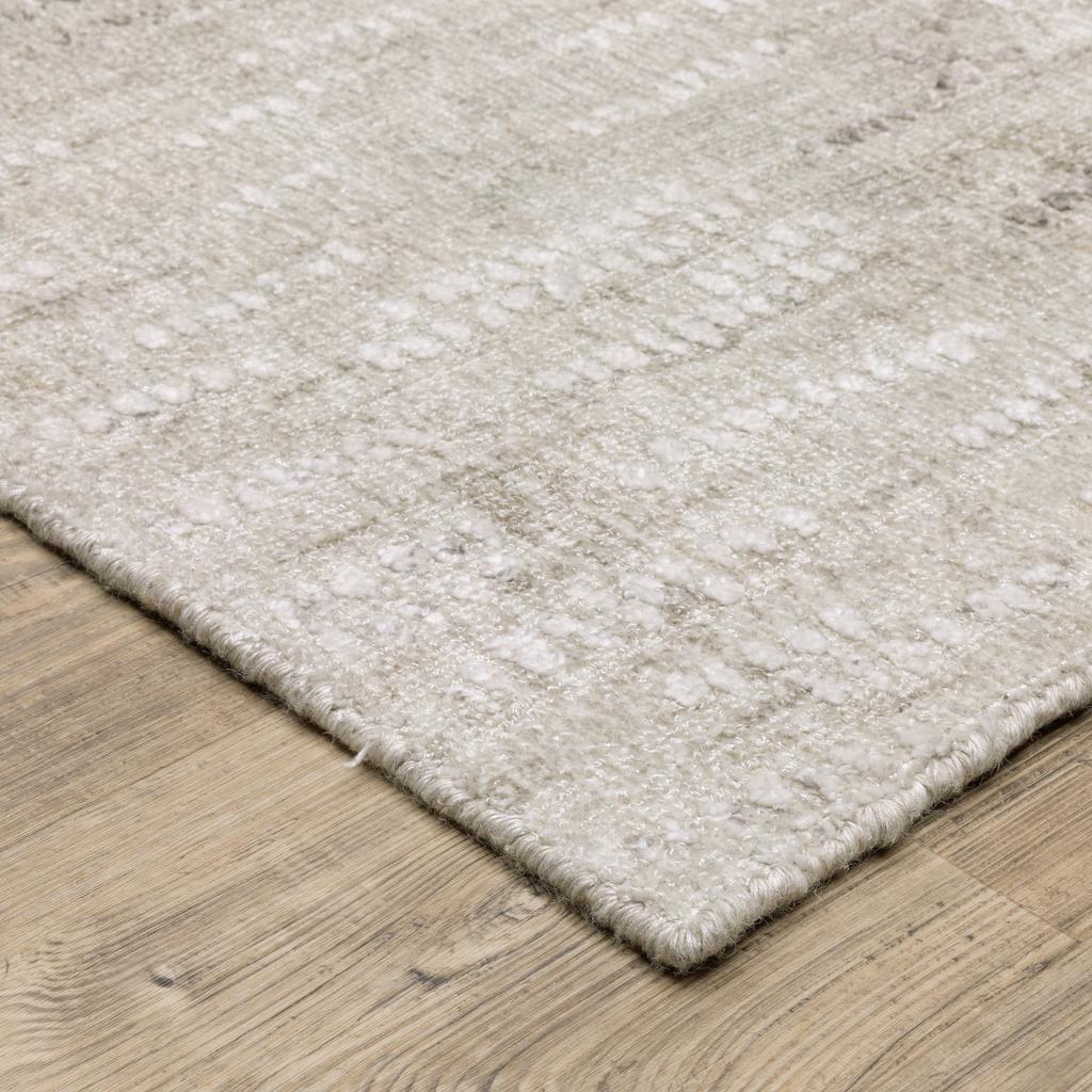 Oriental Weavers Clarke CLA08 Beige Rectangle Indoor Area Rug Distressed Pattern-