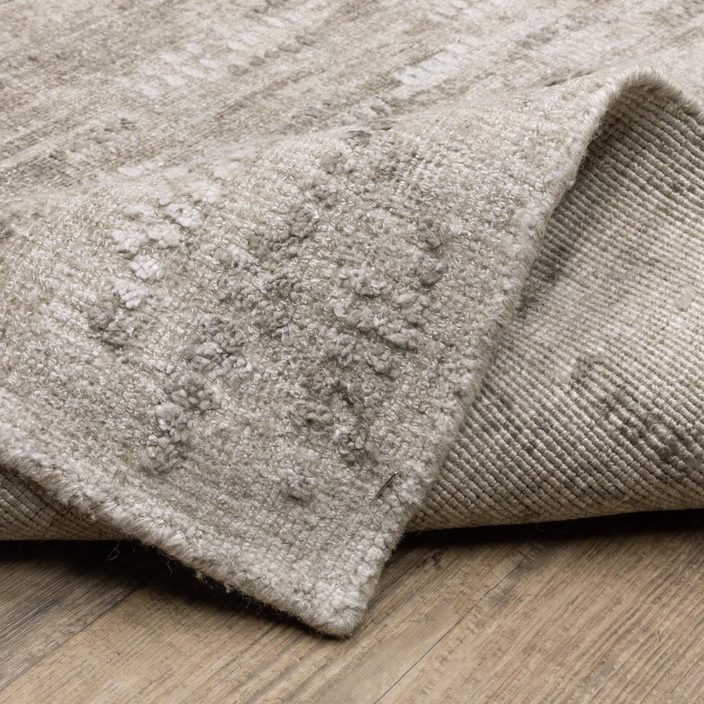 Oriental Weavers Clarke CLA08 Beige Rectangle Indoor Area Rug Distressed Pattern-