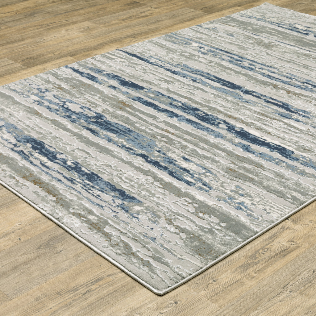 Oriental Weavers Easton 012E3 Multicolor Rectangle Indoor Area Rug - Trendy Stain Resistant Abstract Rug-