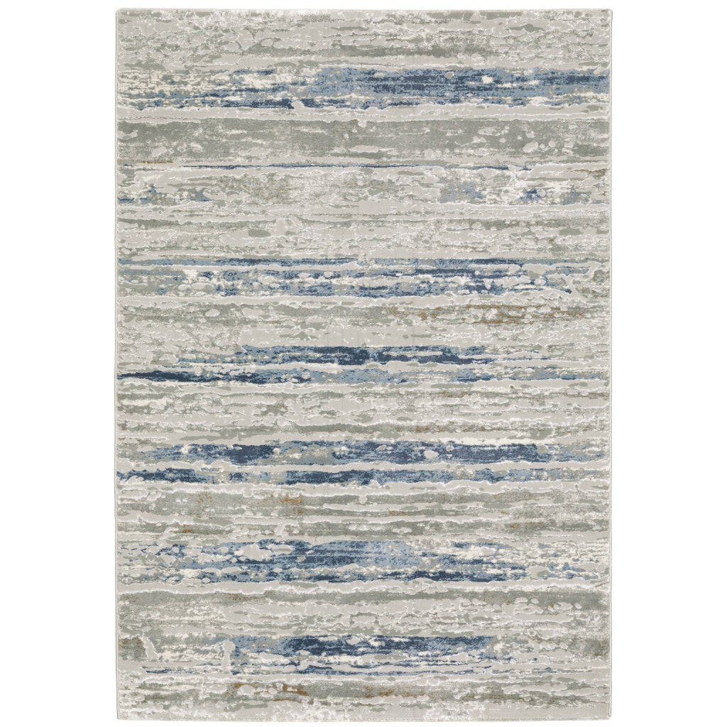Oriental Weavers Easton 012E3 Multicolor Rectangle Indoor Area Rug - Trendy Stain Resistant Abstract Rug-