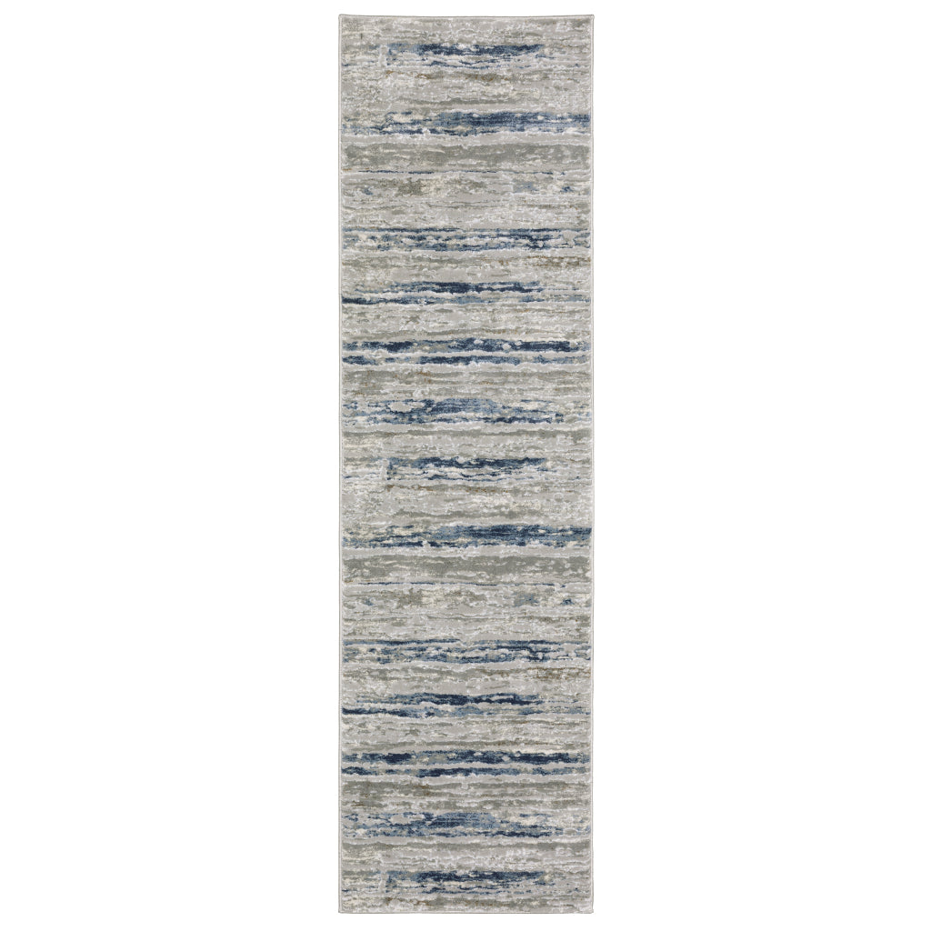 Oriental Weavers Easton 012E3 Multicolor Rectangle Indoor Runner - Trendy Stain Resistant Abstract Rug