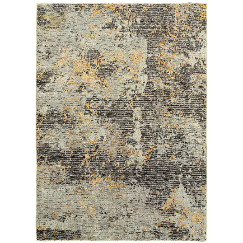 Oriental Weavers Evolution 8025B Multicolor Rectangle Indoor Area Rug - Durable Stain Resistant Contemporary Rug with Abstract Design-