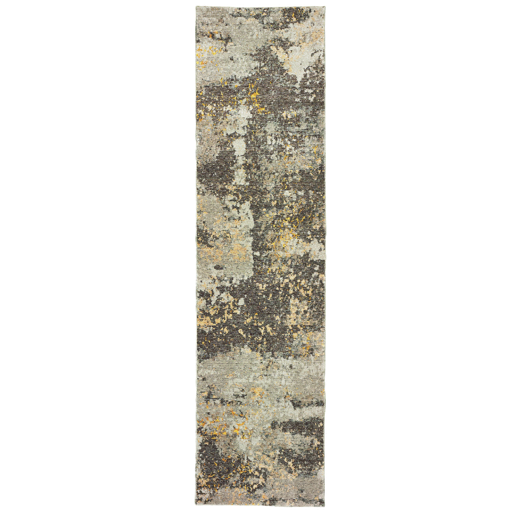 Oriental Weavers Evolution 8025B Multicolor Rectangle Indoor Runner - Durable Stain Resistant Contemporary Rug with Abstract Design-