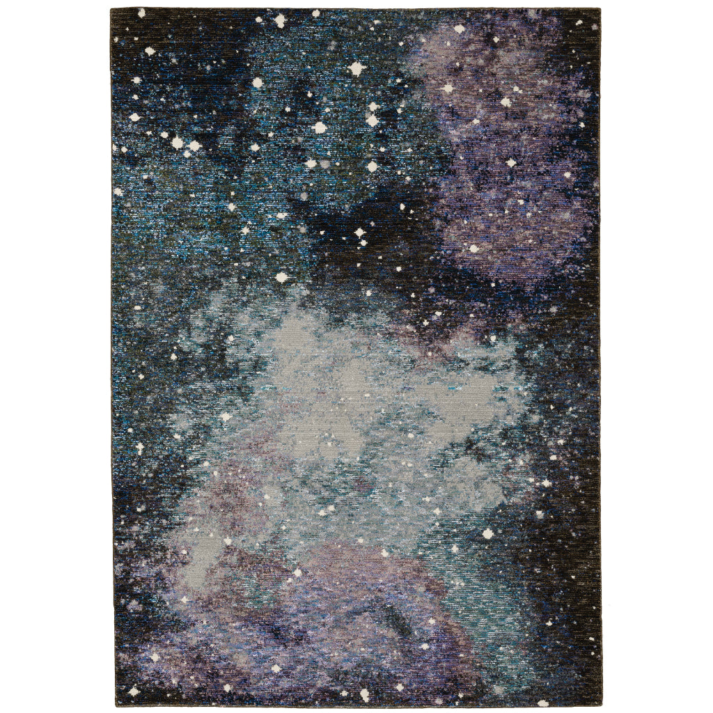 Oriental Weavers Evolution 0958A Multicolor Rectangle Indoor Area Rug - Durable & Stain Resistant Abstract Rug-