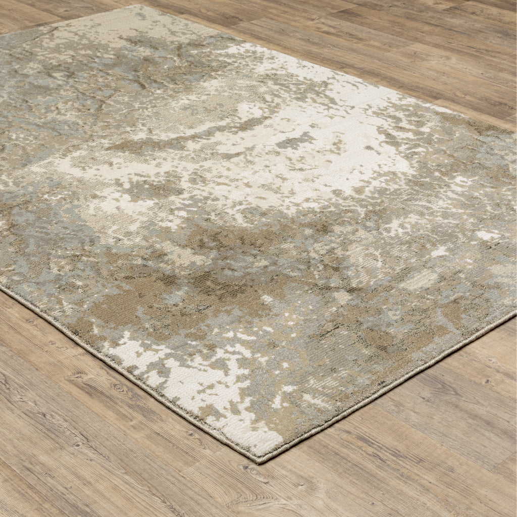 Oriental Weavers Evolution 0960A Multicolor Rectangle Indoor Runner - Durable &amp; Stain Resistant Abstract Rug