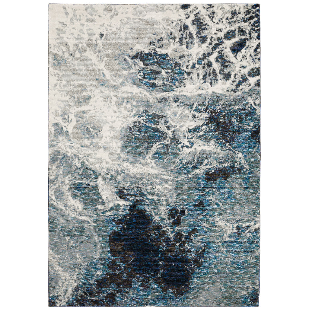 Oriental Weavers Evolution 0962A Multicolor Rectangle Indoor Area Rug - Durable & Stain Resistant Abstract Rug-
