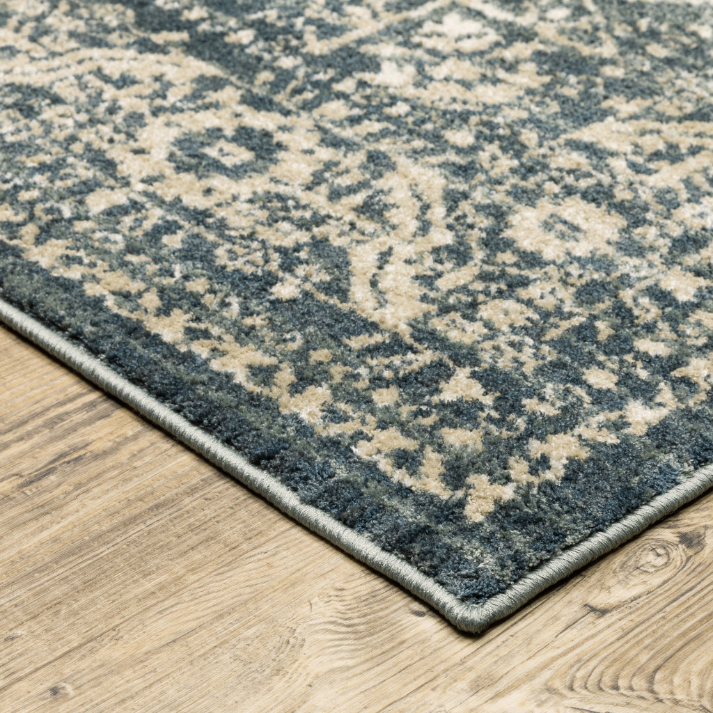 Oriental Weavers Fiona 5560A Multicolor Rectangle Indoor Runner - Stain Resistant Vintage Style Rug with Medallion Design